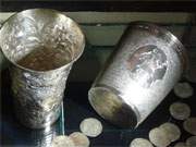 Silberschatz: Bei Erdarbeiten um den Anklamer Marktplatz wurden zahlreiche Silbergegenstnde gefunden.