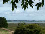 Das Stettiner Haff (Oderhaff): Im Sdwesten der Insel Usedom befindet sich Gummlin.