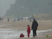 Ostseestrand von Usedom: Zu jeder Jahreszeit ein verlockender Spielplatz fr Kinder und Eltern.