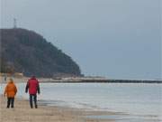 November auf Usedom: Die Zahl der Strandbesucher hat abgenommen, die Schönheit der Natur nicht.