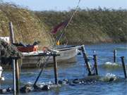 Im winzigen Hafen von Neeberg liegen nur wenige Fischerboote.