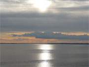 Immer ein Erlebnis: Abendstimmung am Loddiner Hft auf Usedom.