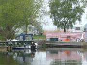 Idyll am Wasser: Stilles Pltzchen am Hafen Stagnie bei ckeritz.