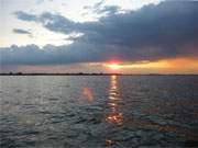 Wolken ziehen fort: ber die Insel Usedom zieht ein Hochdruckgebiet heran.