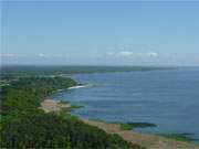 Neverow und Kamminke: Die malerische Kste der Insel Usedom zum Oderhaff.