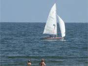 Usedomer Ostseebad Zinnowitz: Badespa im warmen Ostseewasser.