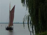 Die Kehle verbindet den Usedomer See mit dem Stettiner Haff.