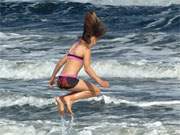 Warmes Ostseewasser Ende August: Unbeschwerter Badespa fr die ganze Familie.