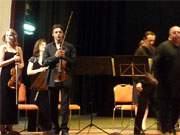 Mozart, Bach und Vivaldi: Konzert für Streicher im Kaiserbädersaal in Heringsdorf.