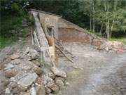 Merkwrdige Bauarbeiten finden an den Lagerbunkern des Prfstandes XI auf dem Peenemnder Haken statt.