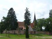 Zu den interessantesten Orten auf der Insel Usedom zhlt Mellenthin mit Wasserschloss und Dorfkirche.