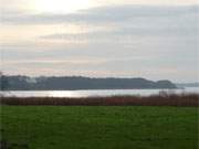 Größter See auf Usedom: Der Gothensee von Neuhof aus gesehen.