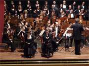 Chor und Solisten: Beethovens 9. Symphonie im Kaiserbädersaal des Ostseebades Heringsdorf.