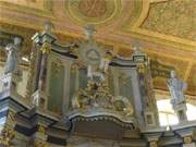 Lamm Gottes: Altar der Marienkirche von Ueckermnde am Haff.