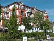 Mondner Urlaub auf der Insel Usedom: Strandhotel im Kaiserbad Ahlbeck.