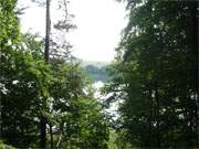 Blick von der Viktoriahhe: Der Kleine Krebssee in der "Usedomer Schweiz".