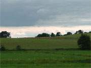 Wolken ber dem Hftberg am Usedomer Bernsteinbad Loddin.