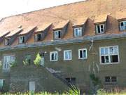 Gemeinschaftsgebude des "Versuchskommandos Nord" im Ostseebad Karlshagen auf der Insel Usedom.