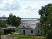 Achterwasser und Melle zwischen den Seebdern Loddin und ckeritz: Ausblick von der Rstung.