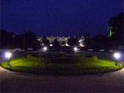 Blaue Stunde an der Seebrcke des Ostseebades Heringsdorf auf der Insel Usedom.