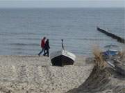 Am Ostseestrand von ckeritz: Usedom, wie man es sich vorstellt.