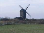 Bockwindmhle bei Pudagla: Ein Januartag im Usedomer Hinterland.