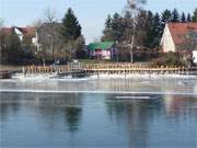 Westklne im Hinterland der Insel Usedom: Ferienhuser an der "Kehle".