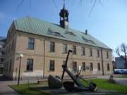 Am Hafen: Historisches Gebude in der westpolnischen Stadt Swinemnde auf Usedom.