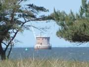 Knstliche Insel im Greifswalder Bodden.