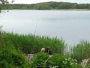 Angeln in einer schnen Landschaft: Ein vertrumtes Pltzchen am Klpinsee.