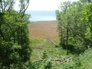 Zirchow im Haffland Usedoms: Blick auf das Stettiner Haff (Oderhaff).