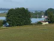 Blick ber Nepperminer See und Achterwasser: Das Hinterland der Insel Usedom.