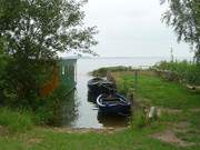 Lieper Winkel der Insel Usedom: Boote im Hafen von Warthe.