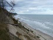 Am Ostseebad Bansin: Blick herab vom Langen Berg.