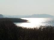 Im Hinterland von Usedom: Achterwasser bei Pudagla.