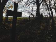 Der alte Friedhof von Benz: Usedom-Urlaub im Sptherbst.