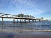 Das Kaiserbad Heringsdorf auf Usedom: Die Seebrcke.