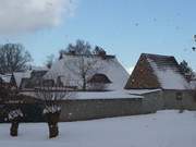 Im Hinterland des Ostseebades Zinnowitz: Ferienhuser in Krummin.