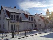 Winter auf Usedom: Ferienwohnungen im Seebad Loddin.