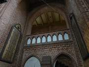 Stadt Usedom im Hinterland: Eingang zur Kirche.