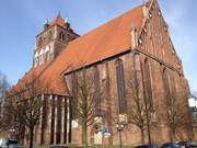 Imposantes Sakralbauwerk: Die Marienkirche in Greifswald.