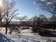 Winterurlaub auf der Insel Usedom: Wanderung ber das Loddiner Hft.