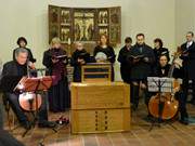 Gambe und Violone: Der Usedomer Kantatenchor in der Kirche zu Koserow.