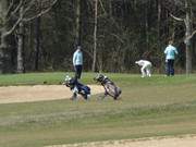 Bunker und Green: Golfplatz Baltic Hills auf Usedom.