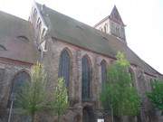 Erstes ernstzunehmendes Grn: Marienkirche zu Anklam.