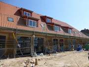 Ferienwohnungen im Bau: Stolpe im Haffland der Insel Usedom.