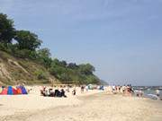 Beach-Volleyball: Am Strand von Stubbenfelde auf Usedom.