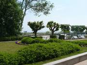 Gepflegtes Umfeld: Strandpromenade des Ostseebades Ahlbeck.