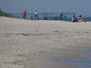 Sonneninsel Usedom: Bestes Wetter am Ostseestrand von Koserow.