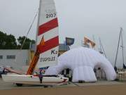 Was zum Spielen: Kinderspa auf der "Usedom-Sail".